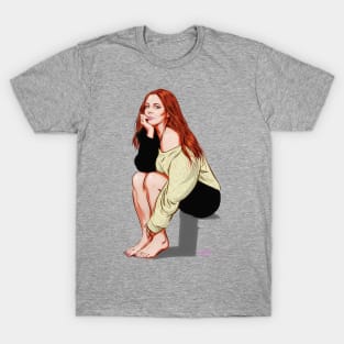 Sara Evans - An illustration by Paul Cemmick T-Shirt